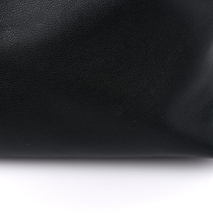 Loewe Nappa Calfskin Mini Flamenco Knot Clutch With Chain Black 9 of 9