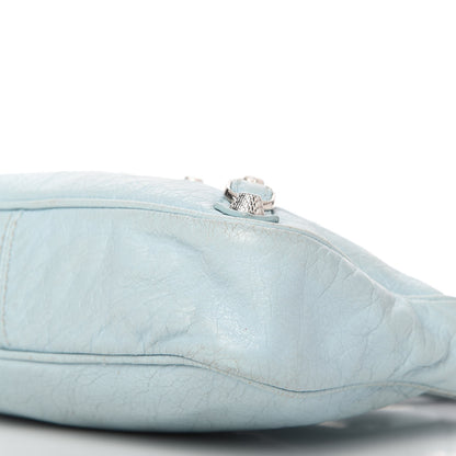 Balenciaga Agneau Giant 12 Silver Hardware Hip Bleu Dragee 11 of 16