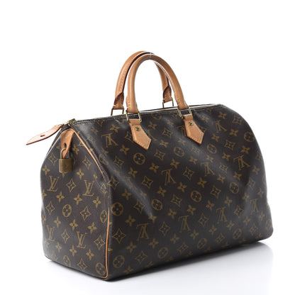 Louis Vuitton Monogram Speedy 35 3 of 11