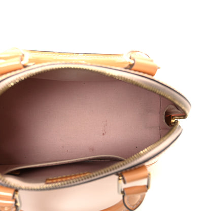 Louis Vuitton Vernis Alma BB Rose Velours 5 of 13