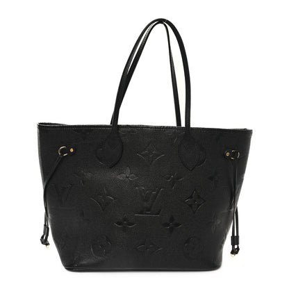 Louis Vuitton Empreinte Monogram Giant Neverfull MM Black 1 of 11
