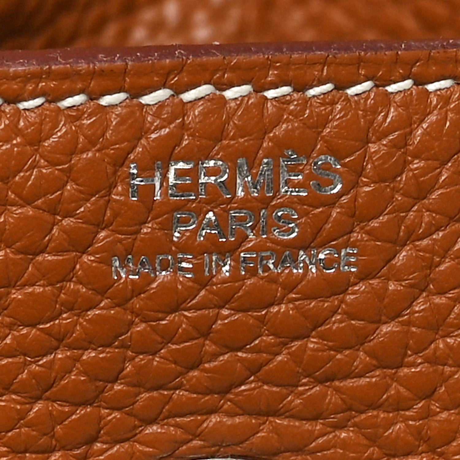Hermes Taurillon Clemence Lindy 30 Gold 8 of 10