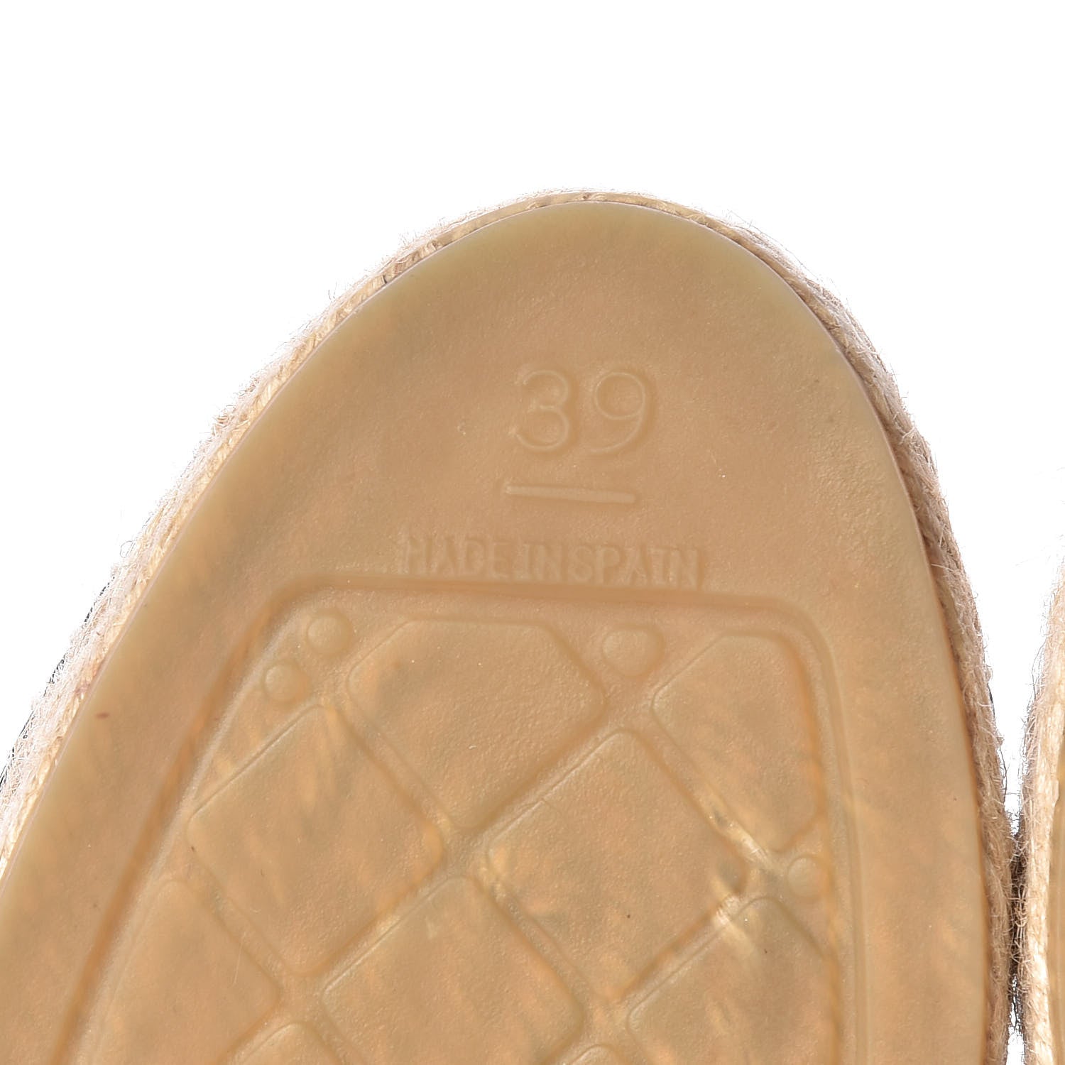 Chanel Lambskin CC Espadrilles 39 Black 7 of 8