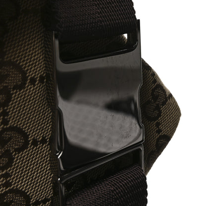 Gucci GG Monogram Double Pocket Belt Bag Dark Brown 11 of 11