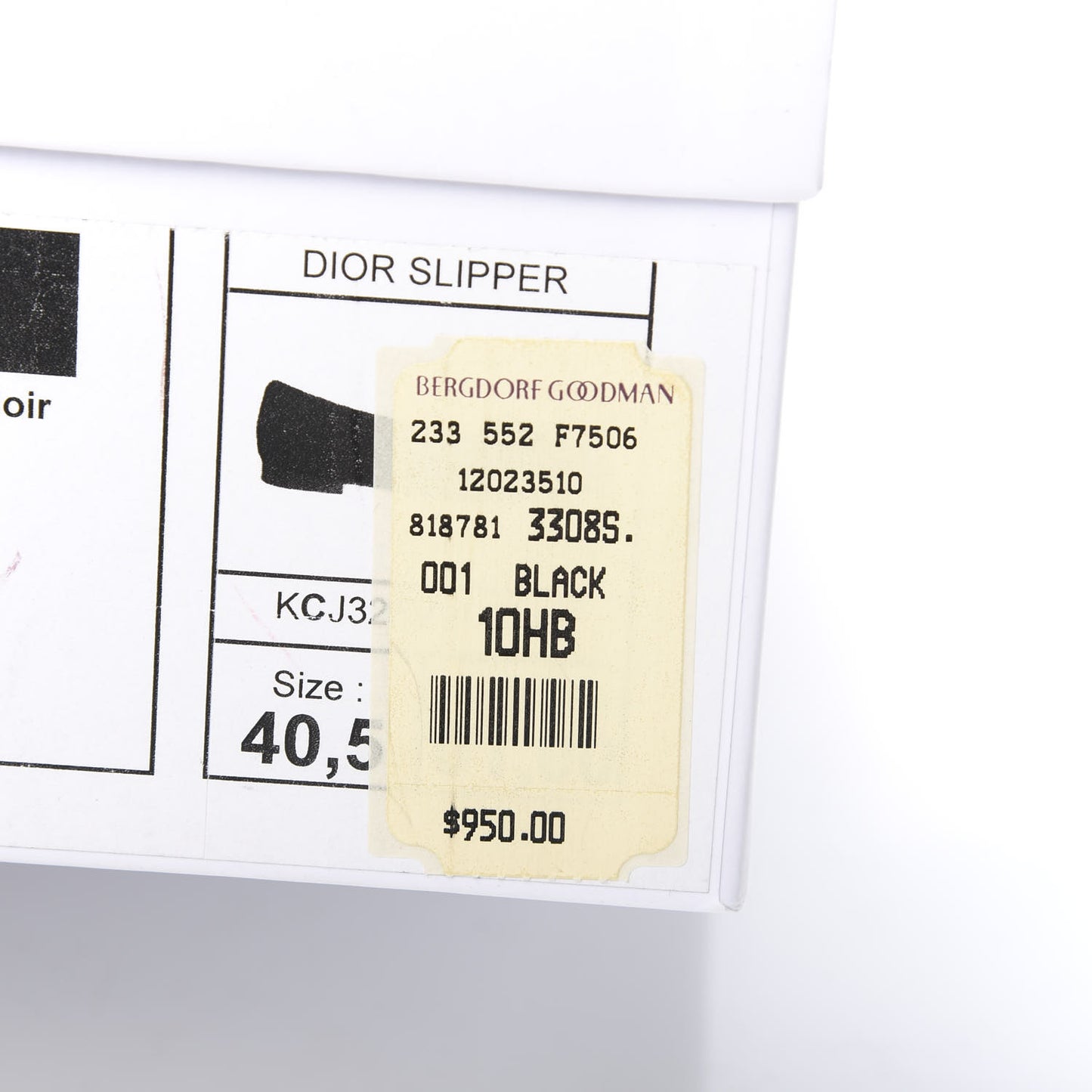 Suede Embellished Slipper Loafer 40.5 Black