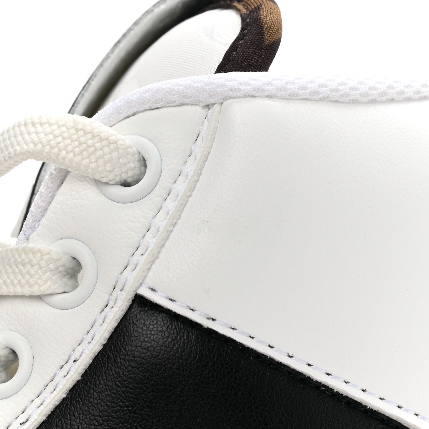 Louis Vuitton Charlie Boot Sneakers 35 White Cacao Brown 10 of 11