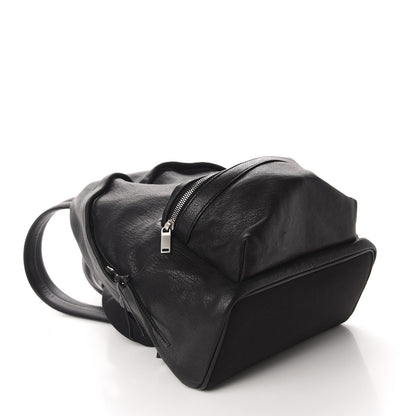 Saint Laurent Lambskin Mini City Backpack Black 3 of 9