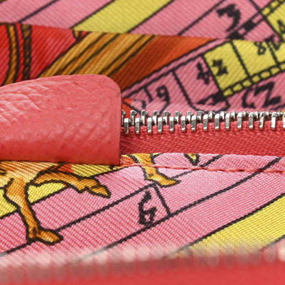 Hermes Epsom Silk'In Wallet Rose Jaipur 7 of 8
