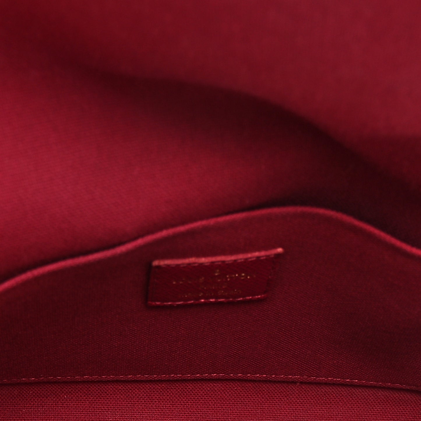 Monogram Pochette Felicie Chain Wallet Fuchsia