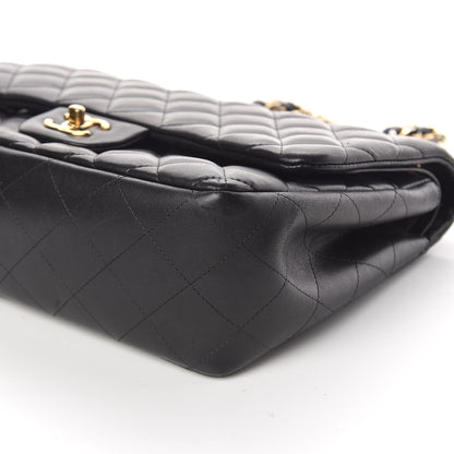 Chanel Lambskin Quilted Jumbo Double Flap Black 6 of 15