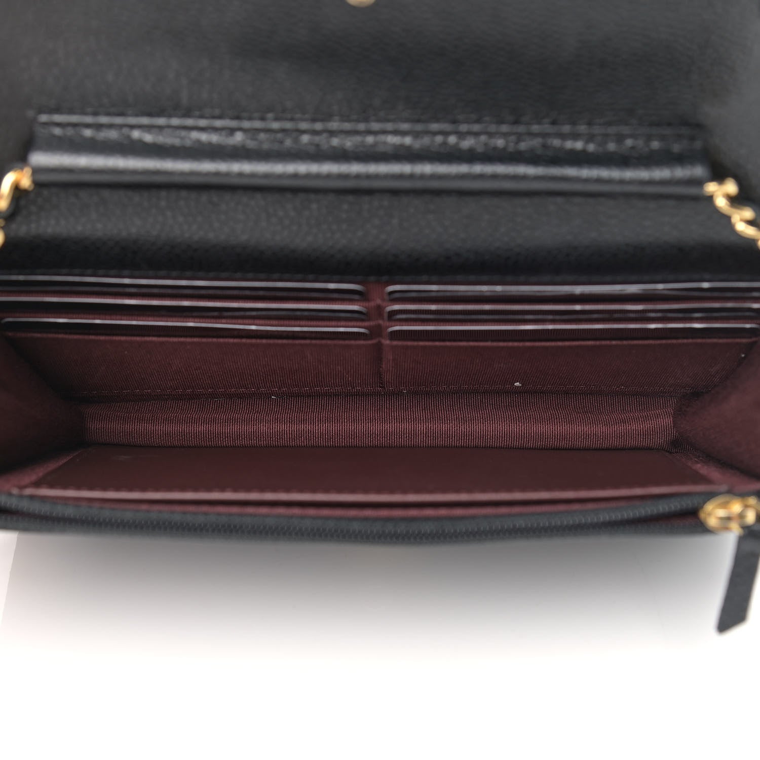 Chanel Caviar Quilted Wallet On Chain WOC Black 4 of 11