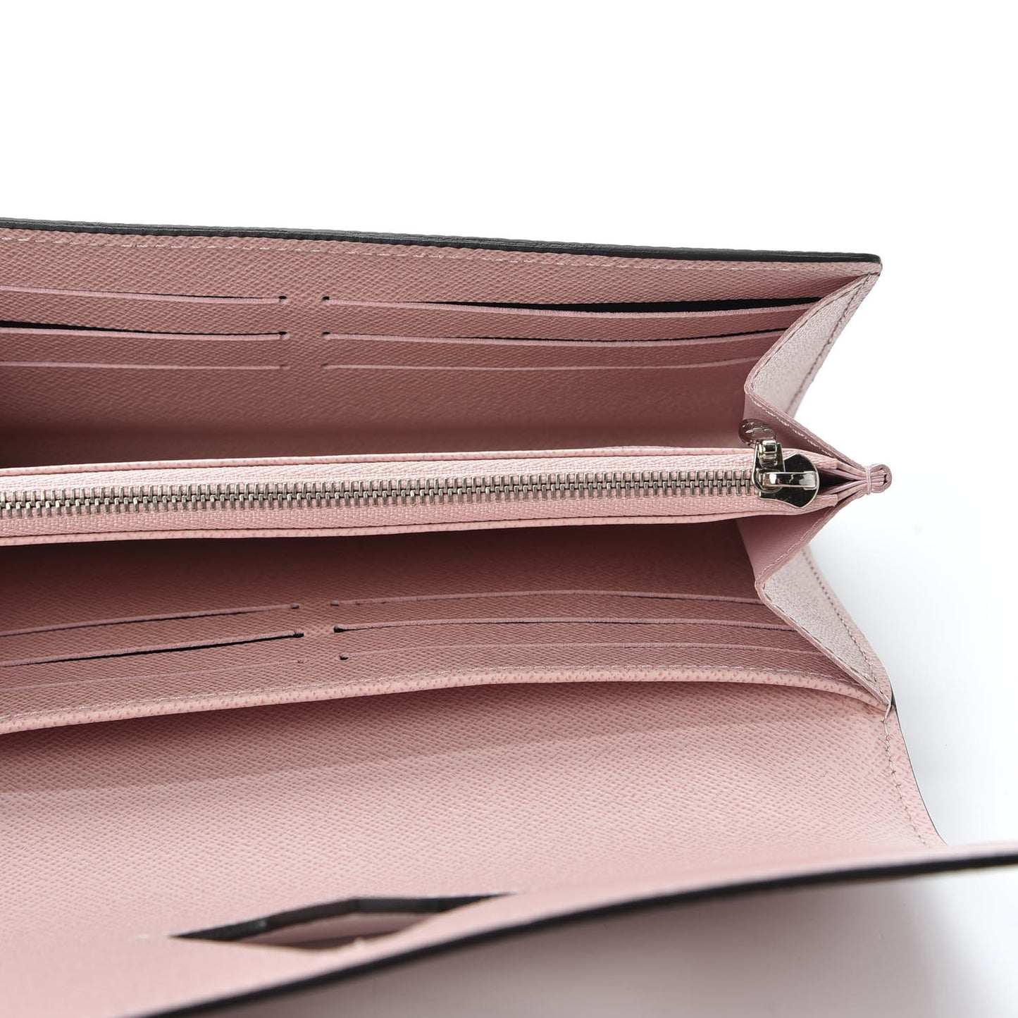 Epi Twist Wallet Rose Ballerine