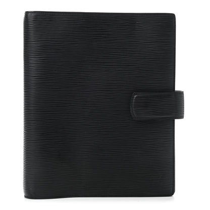 Louis Vuitton Epi Large Ring Agenda Black 1 of 8