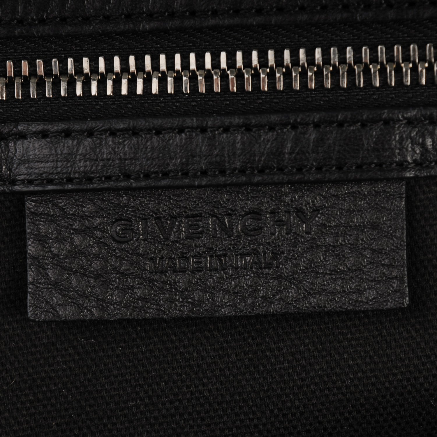 Givenchy Waxy Grained Calfskin Medium Nightingale Black 7 of 8