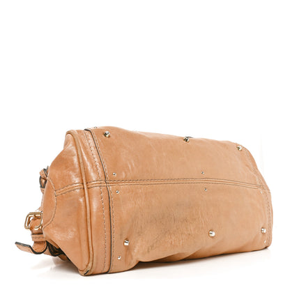 Chloe Calfskin Medium Paddington Capsule Satchel Brown 4 of 10