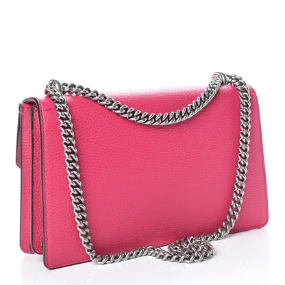 Gucci Pebbled Calfskin Embellished Guccify Small Dionysus Shoulder Bag Rosa 3 of 12