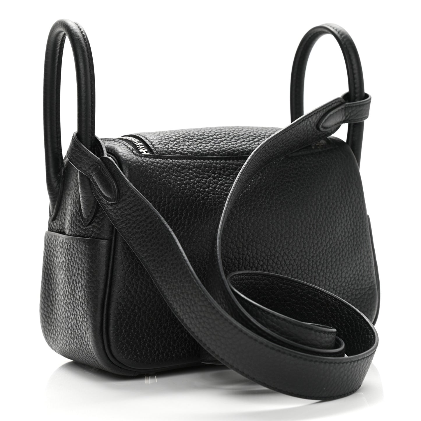 Taurillon Clemence Mini Lindy 20 Black