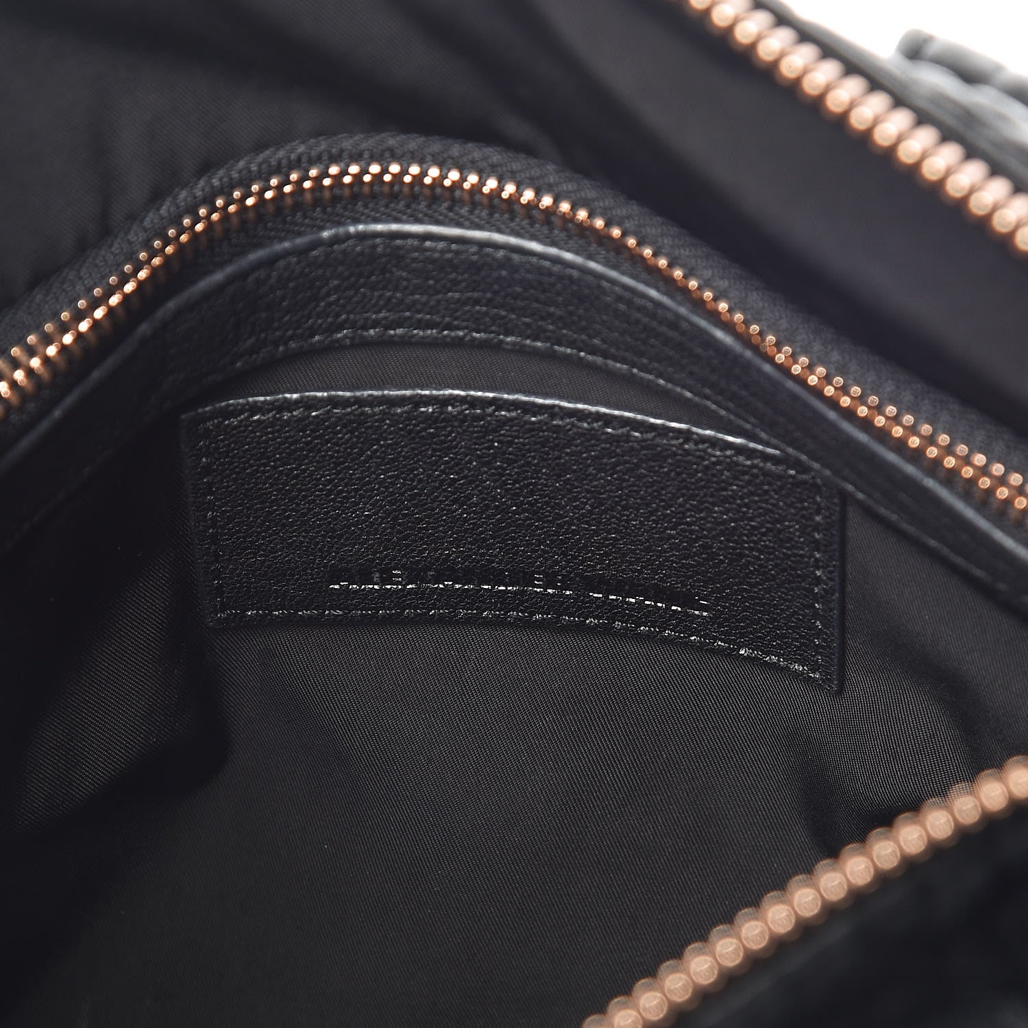 Alexander Wang Pebbled Lambskin Rocco Black Rose Gold Hardware 6 of 17