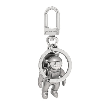 Louis Vuitton Metal Spaceman Figurine Bag Charm Key Holder Silver 1 of 5