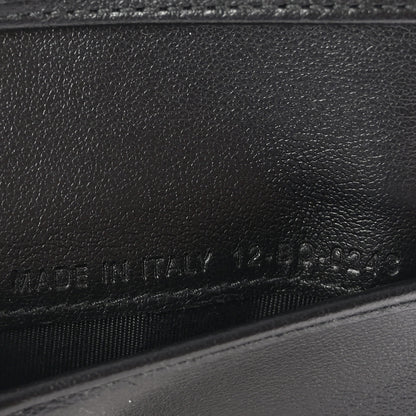 Christian Dior Patent Vertical Card Holder Black 7 of 8