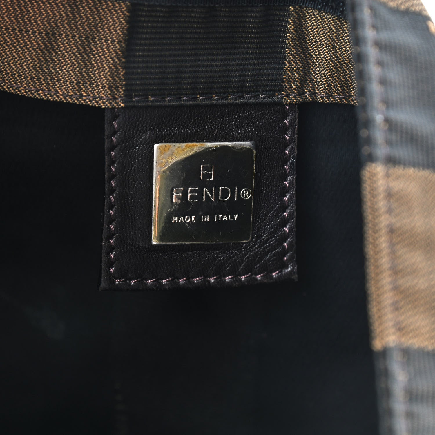 Fendi Nylon Pequin Crossbody Messenger 8 of 11