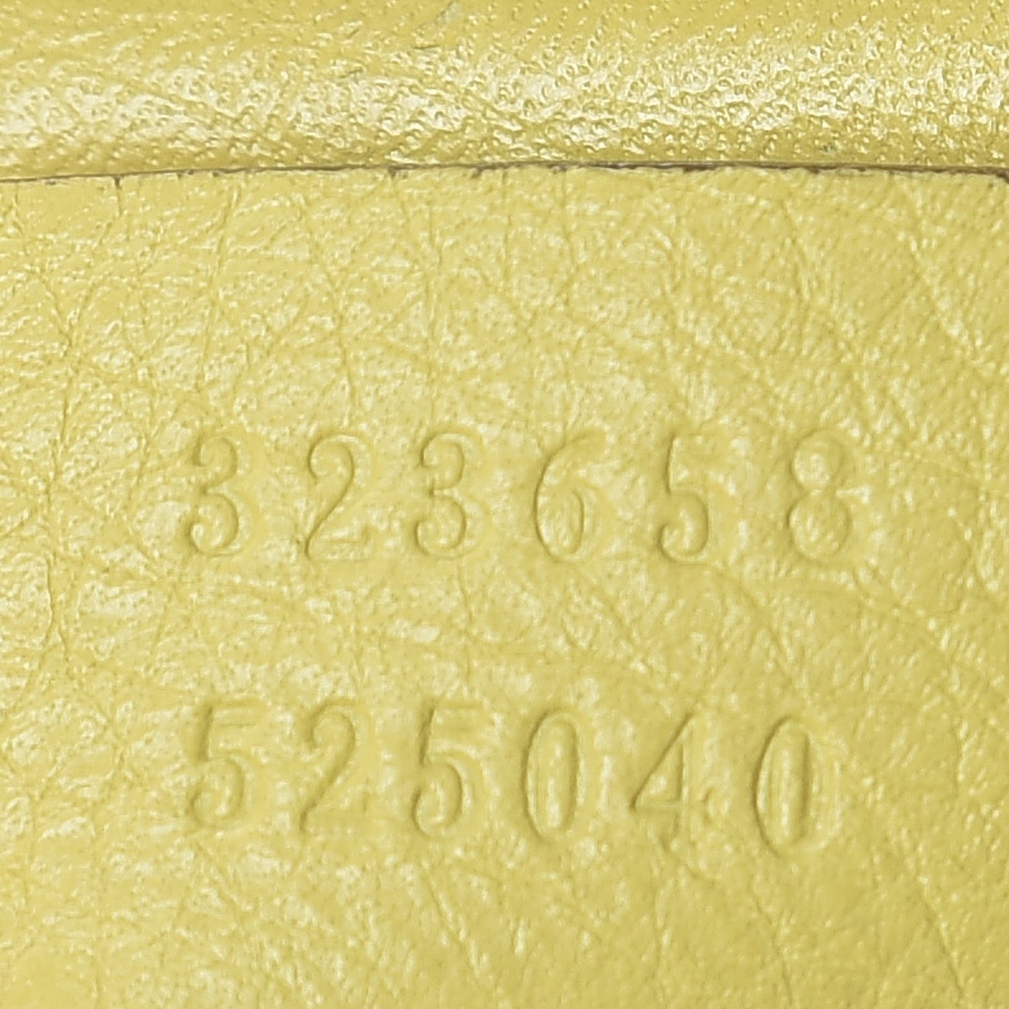 Pebbled Calfskin Large Bamboo Shopper Tote Citrus