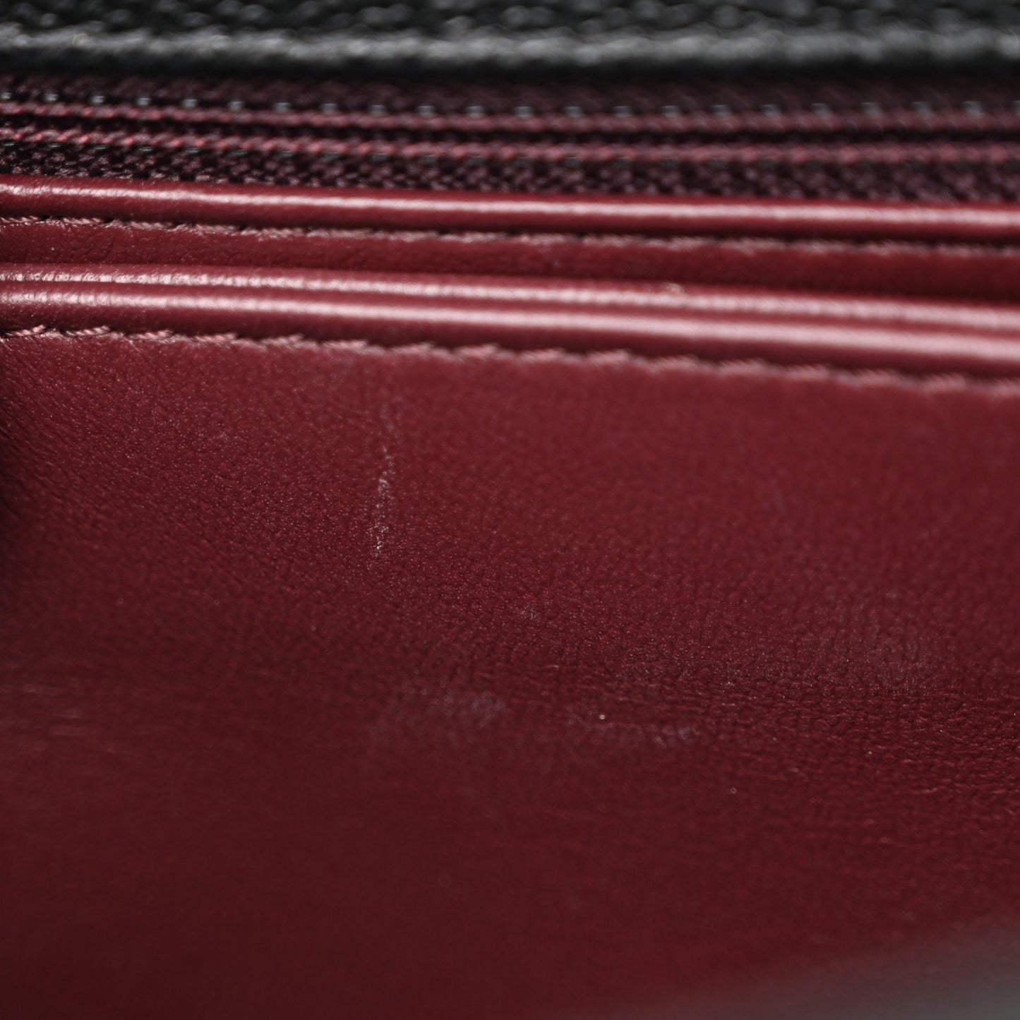 Caviar Quilted Mini Coco Handle Flap Black
