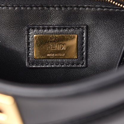 Fendi Nappa Mini Peekaboo Iconic Satchel Black 7 of 18