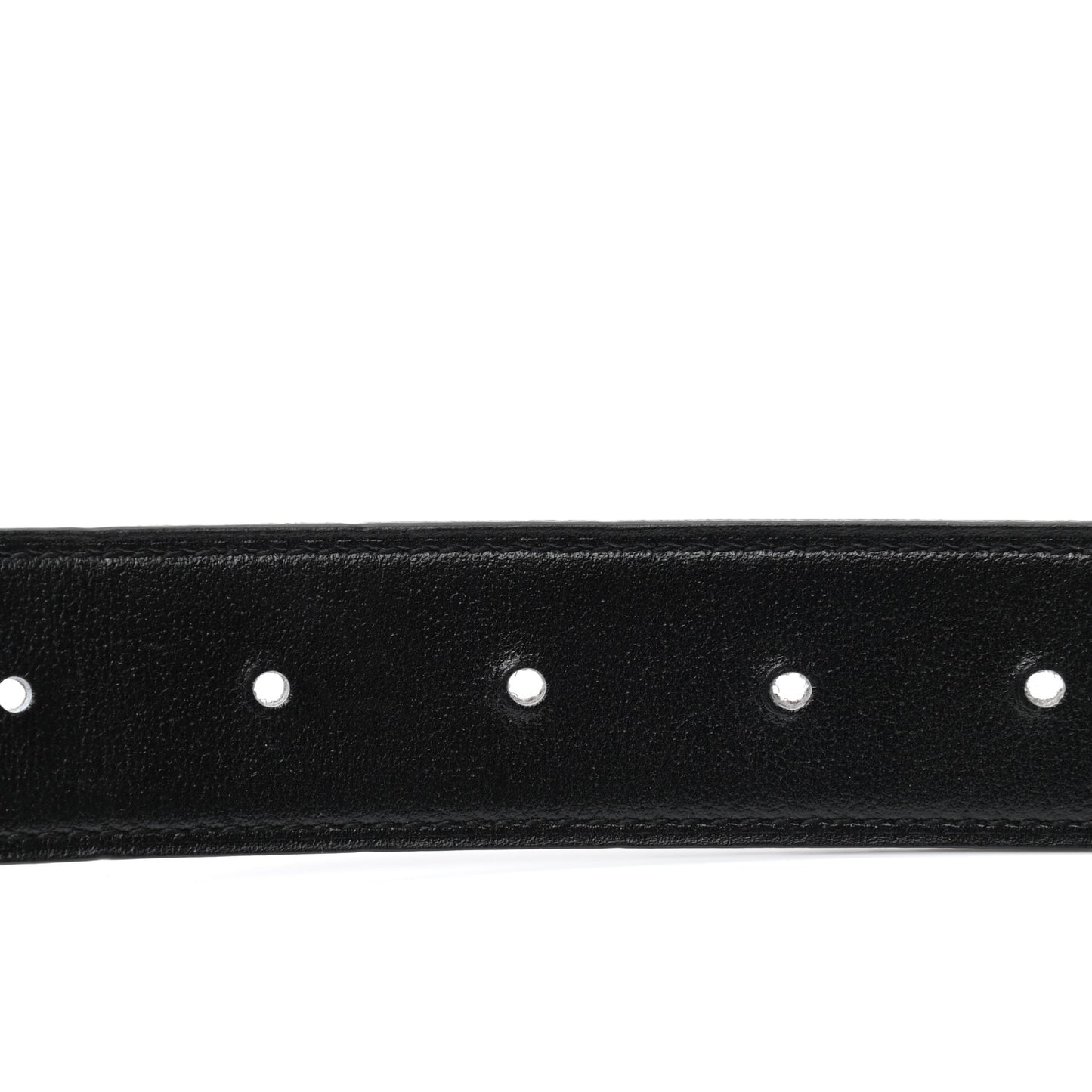 Box Togo 32mm Guilloche H Belt 85 Black Etain