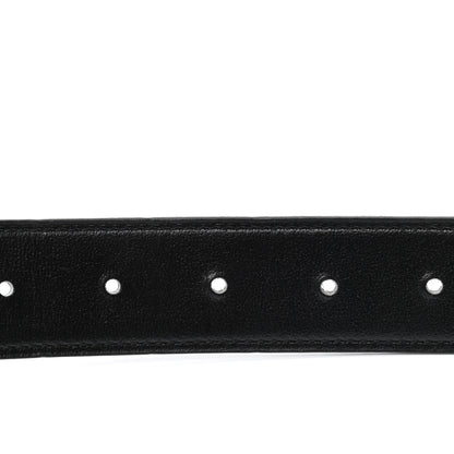 Hermes Box Togo 32mm Guilloche H Belt 85 Black Etain 4 of 5