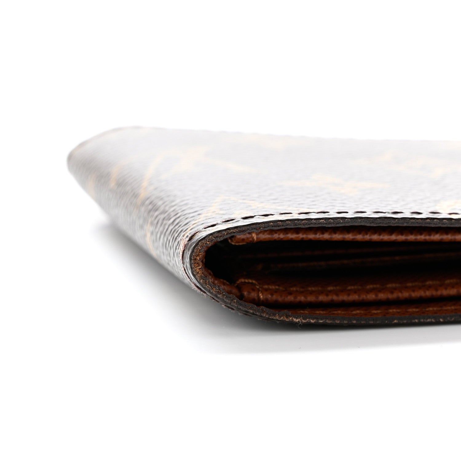Louis Vuitton Monogram Mens Porte-Billets 3 Card Billfold Wallet 8 of 11