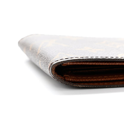 Louis Vuitton Monogram Mens Porte-Billets 3 Card Billfold Wallet 8 of 11