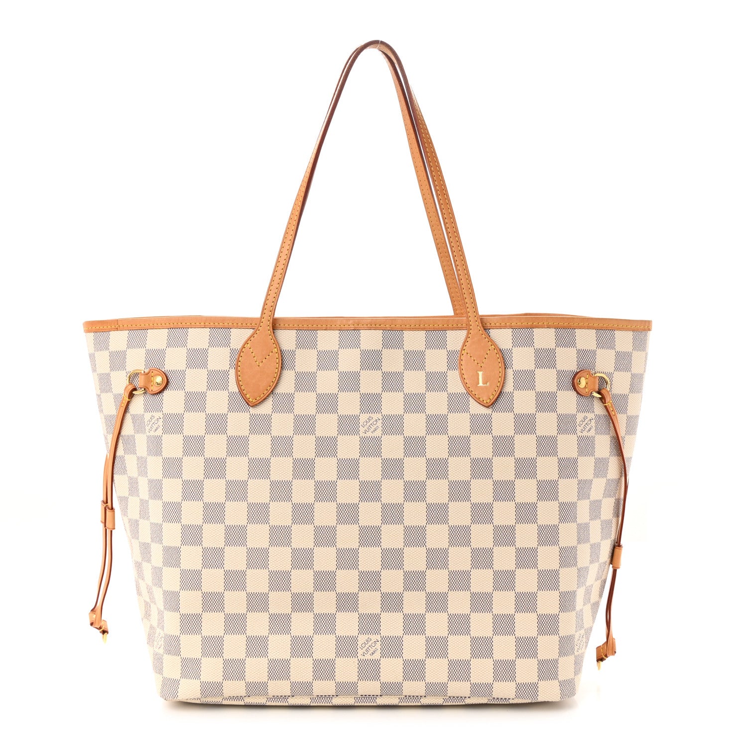 Louis Vuitton Damier Azur Neo Neverfull MM Rose Ballerine 1 of 11