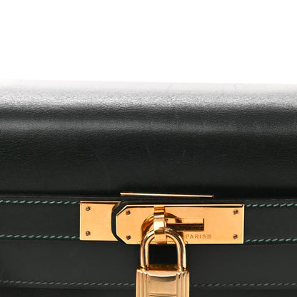 Hermes Box Kelly Retourne 32 Vert Fonce 15 of 25