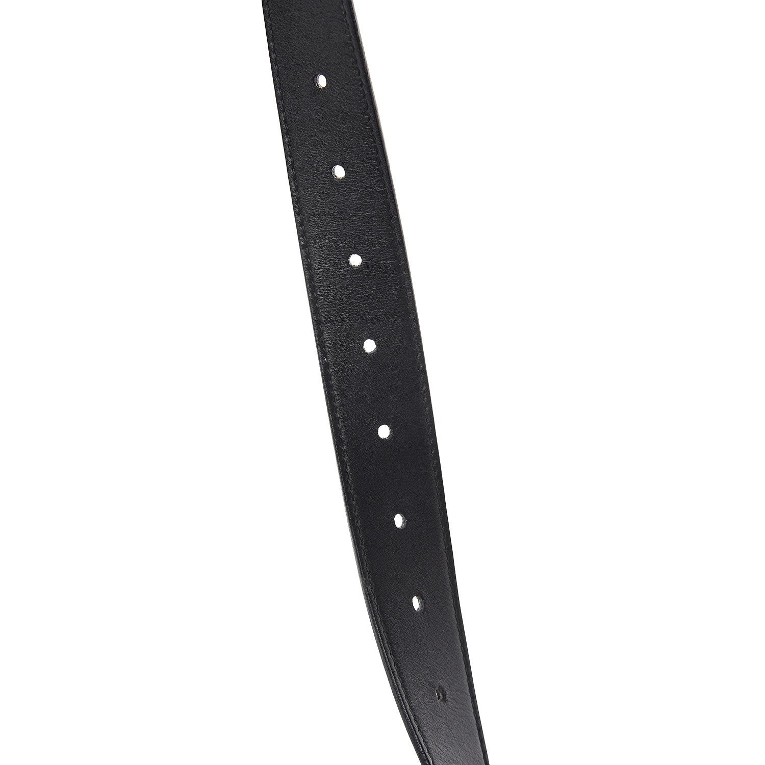 Gucci Calfskin Double G 30mm Belt 85 34 Black 4 of 5