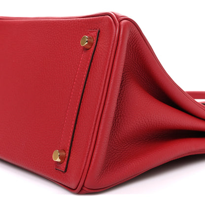 Hermes Togo Birkin 30 Rouge Vif 10 of 10