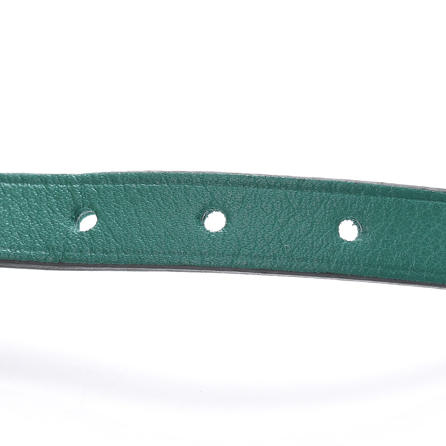 Hermes Swift Etrier Double Tour Bracelet T2 Vert Vertigo 7 of 9