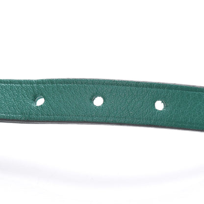 Hermes Swift Etrier Double Tour Bracelet T2 Vert Vertigo 7 of 9