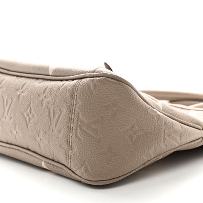 Louis Vuitton Empreinte Monogram Giant Trianon PM Tourterelle Creme 9 of 9