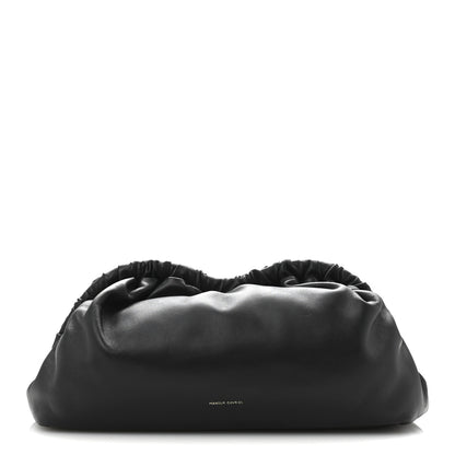 Mansur Gavriel Lambskin Cloud Clutch Black Flamma 1 of 12