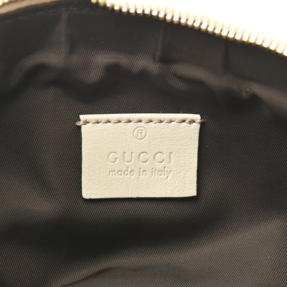 Gucci Guccissima New Britt Wristlet Off White 7 of 9