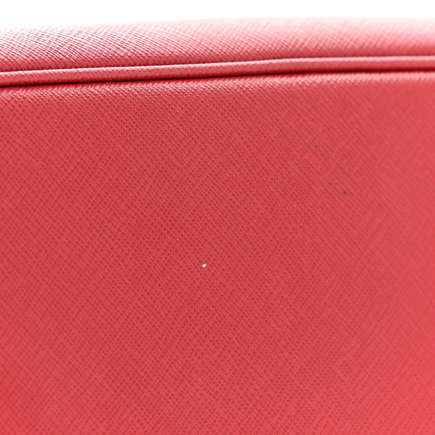 Saffiano Lux Extra Large Galleria Double Zip Tote Fuoco