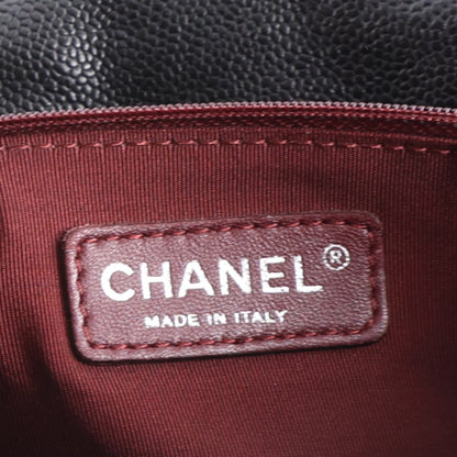 Chanel Caviar Quilted Medium French Riviera Flap Black 6 of 10
