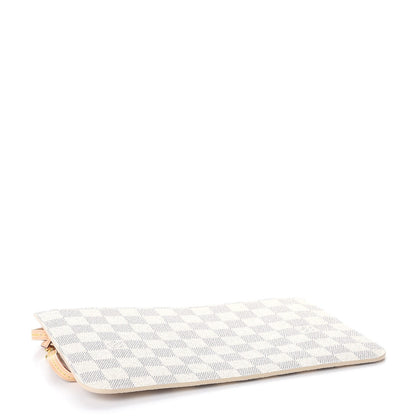 Louis Vuitton Damier Azur Neverfull MM GM Pochette 4 of 9