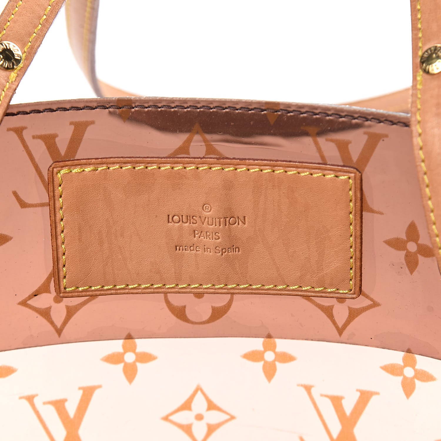 Louis Vuitton Vinyl Monogram Ambre Sac Cabas GM 6 of 8