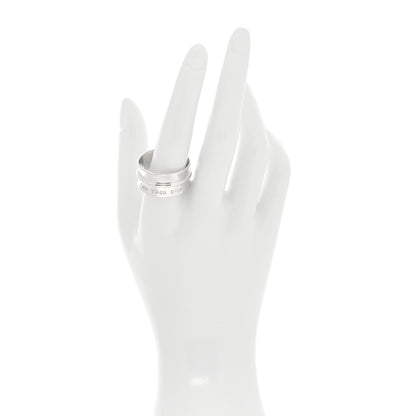 Tiffany Sterling Silver Wide 1837 Band Ring 66 11.5 2 of 4