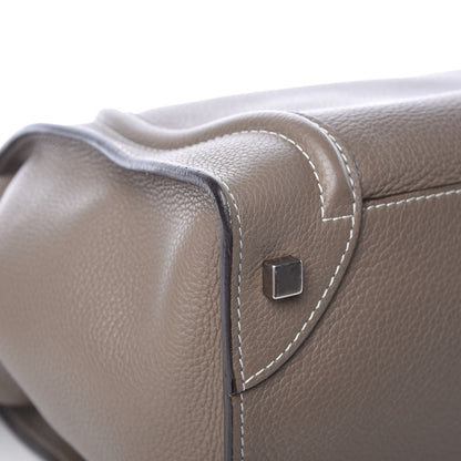 Celine Pebbled Calfskin Mini Luggage Souris 12 of 14