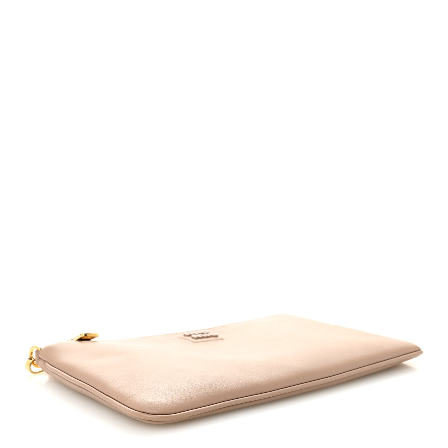 Miu Miu Nappa Wristlet Beige 4 of 11