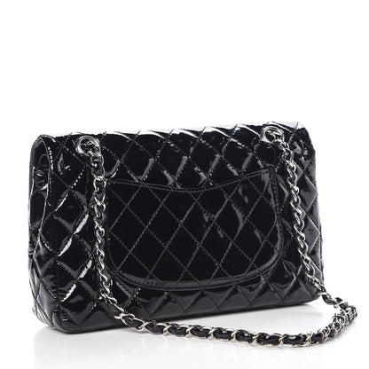 Chanel Patent Quilted Medium Double Flap Black 4 of 8