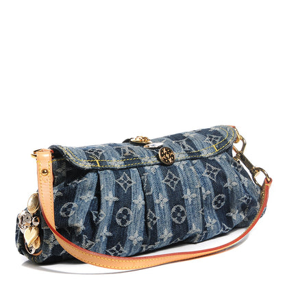 Louis Vuitton Denim Raye Judy Blame Mini Pleaty 3 of 7